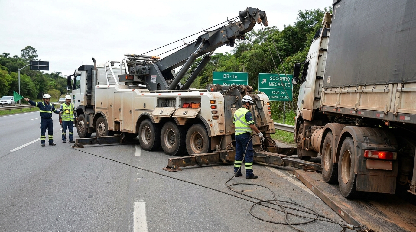 Guincho para Caminhão em Célia Maria, Aparecida de Goiânia‑GO